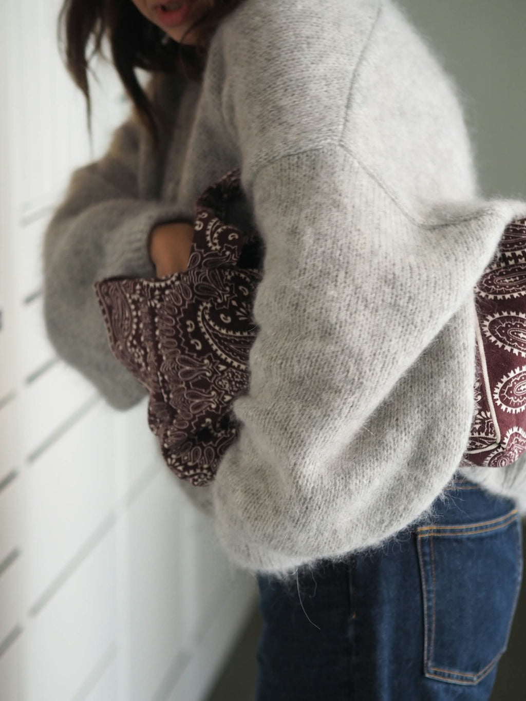 Mohair Alpaca Cardigan