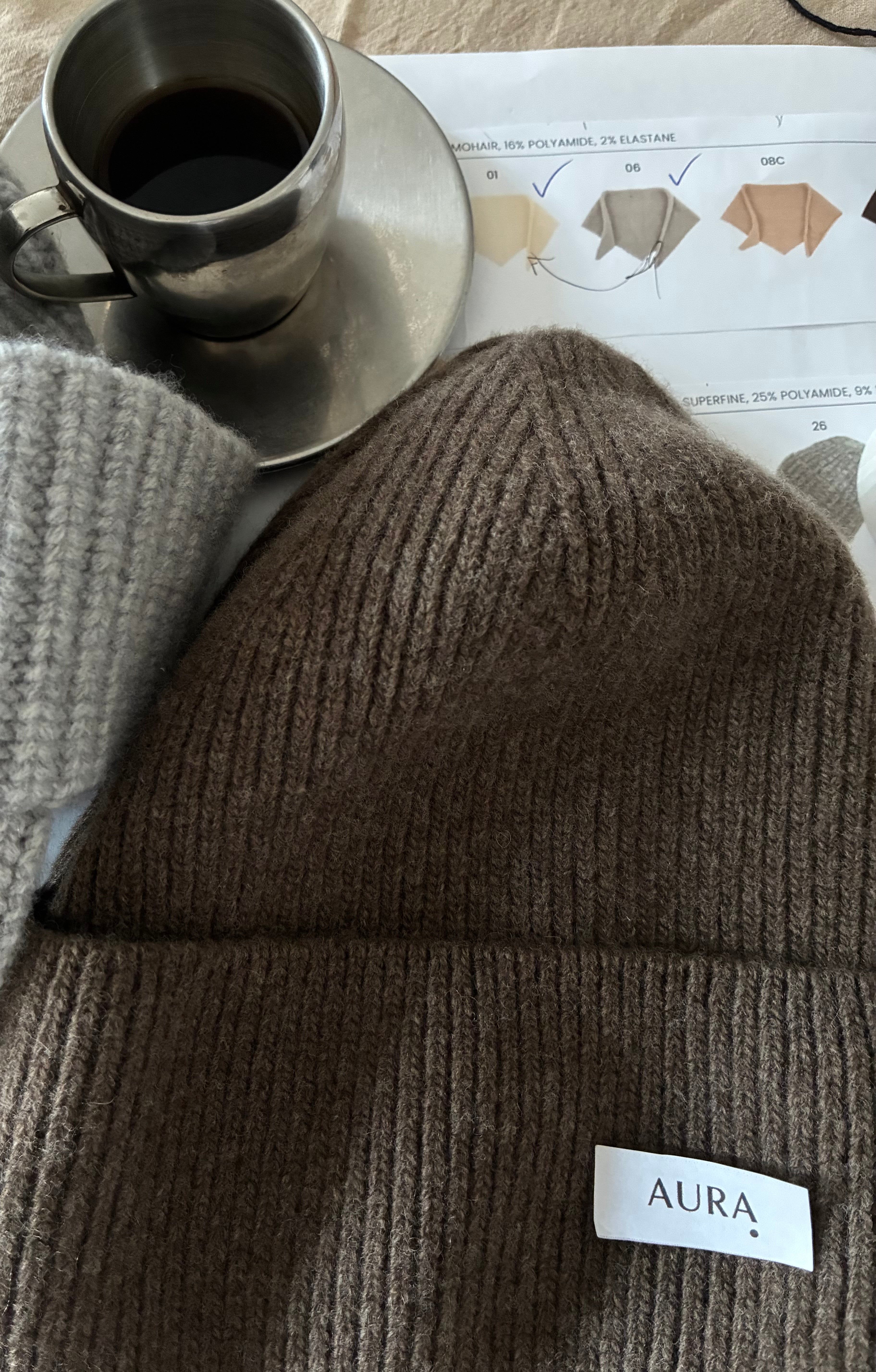 Merino Rib Beanie