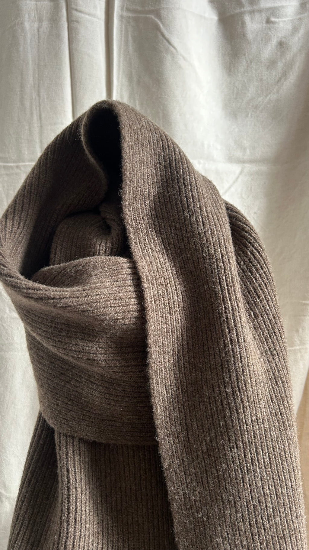Merino Rib Scarf