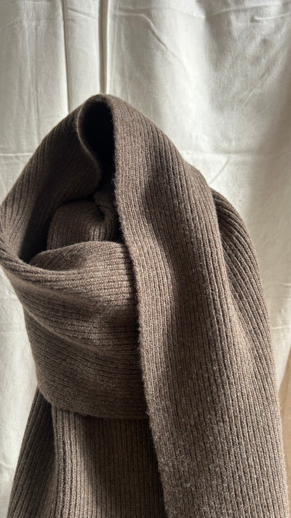 Merino Rib Scarf