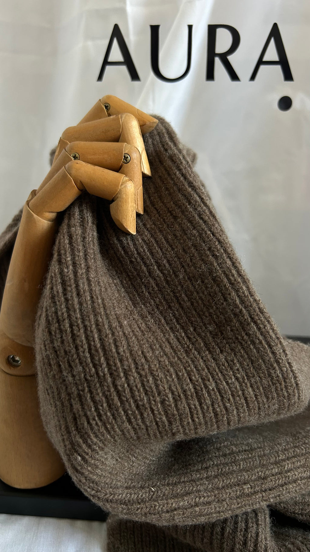 Merino Rib Scarf