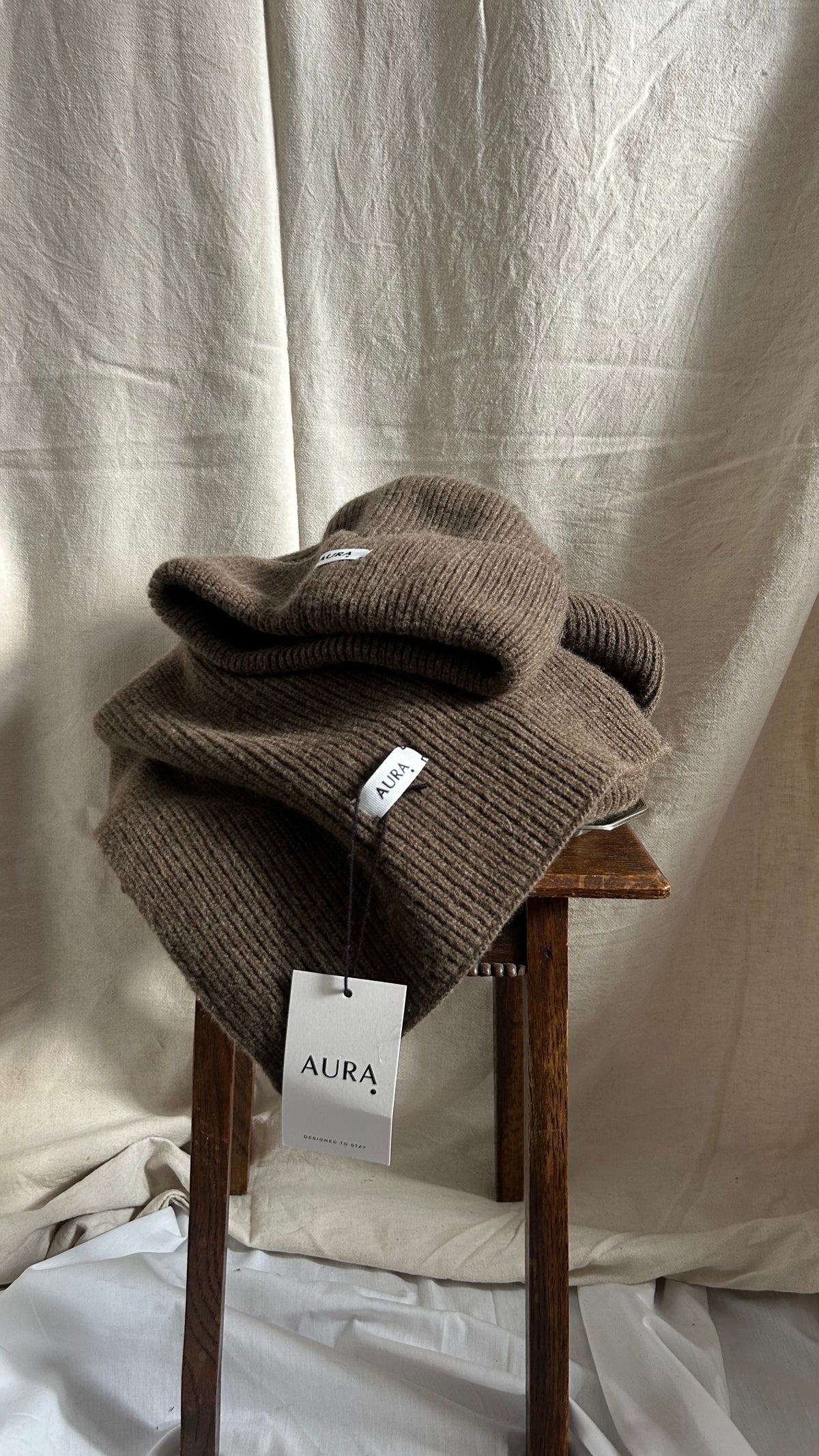 Merino Rib Scarf