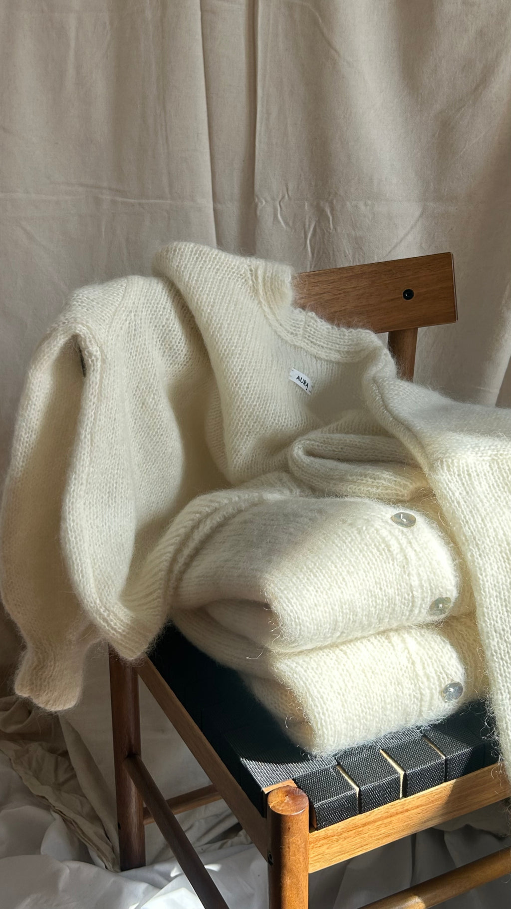 Mohair Alpaca Cardigan